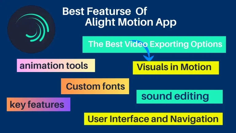 The Features of alight motion app